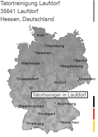 Tatortreinigung 35641 Laufdorf, Hessen Tatortreinigung Laufdorf, 35641 Laufdorf