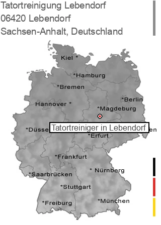 Tatortreinigung Lebendorf, 06420 Lebendorf