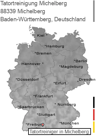 Tatortreinigung Michelberg, 88339 Michelberg
