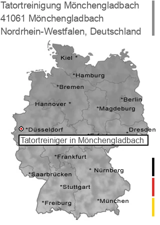 Tatortreinigung Mönchengladbach, 41061 Mönchengladbach