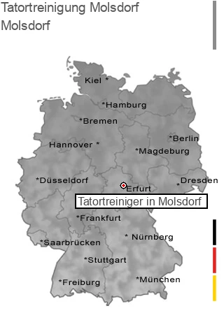 Tatortreinigung Molsdorf