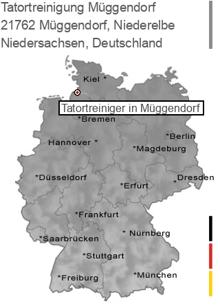 Tatortreinigung Müggendorf, Niederelbe, 21762 Müggendorf
