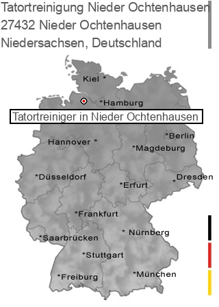 Tatortreinigung Nieder Ochtenhausen, 27432 Nieder Ochtenhausen