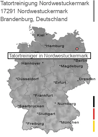 Tatortreinigung Nordwestuckermark, 17291 Nordwestuckermark