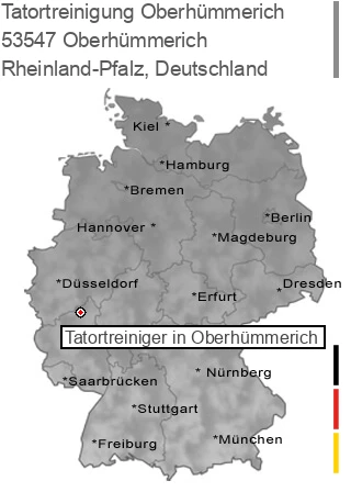 Tatortreinigung Oberhümmerich, 53547 Oberhümmerich