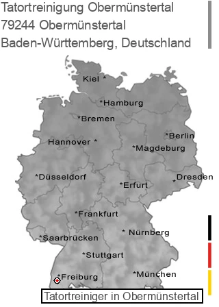 Tatortreinigung Obermünstertal, 79244 Obermünstertal