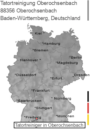 Tatortreinigung Oberochsenbach, 88356 Oberochsenbach