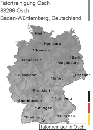 Tatortreinigung Ösch, 88299 Ösch
