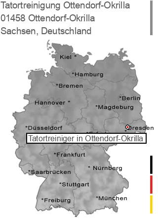 Tatortreinigung 01458 Ottendorf-Okrilla, Sachsen Tatortreinigung Ottendorf-Okrilla, 01458 Ottendorf-Okrilla