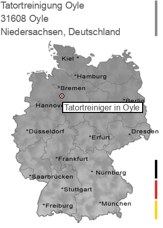 Tatortreinigung Oyle, 31608 Oyle