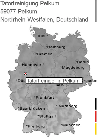 Tatortreinigung Pelkum, 59077 Pelkum