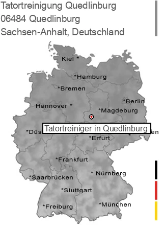Tatortreinigung Quedlinburg, 06484 Quedlinburg