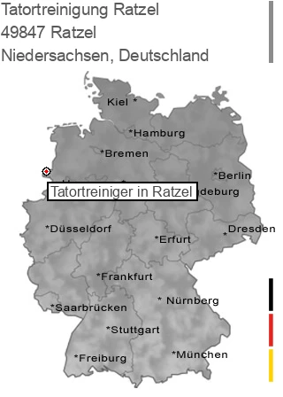 Tatortreinigung Ratzel, 49847 Ratzel