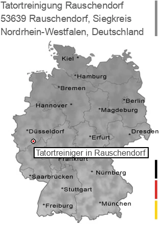 Tatortreinigung Rauschendorf, Siegkreis, 53639 Rauschendorf