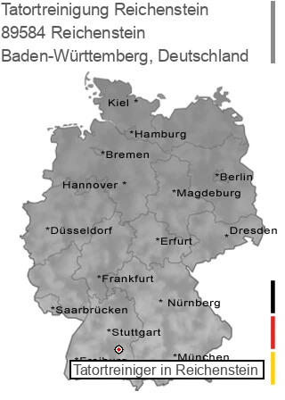Tatortreinigung Reichenstein, 89584 Reichenstein