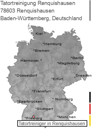 Tatortreinigung Renquishausen, 78603 Renquishausen