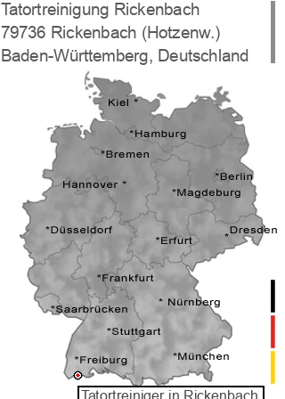 Tatortreinigung Rickenbach (Hotzenw.), 79736 Rickenbach