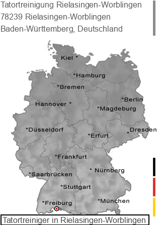 Tatortreinigung 78239 Rielasingen-Worblingen, Baden-Württemberg Tatortreinigung Rielasingen-Worblingen, 78239 Rielasingen-Worblingen