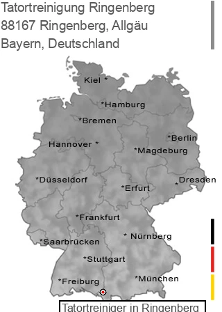 Tatortreinigung Ringenberg, Allgäu, 88167 Ringenberg