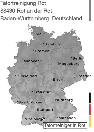 Tatortreinigung Rot an der Rot, 88430 Rot