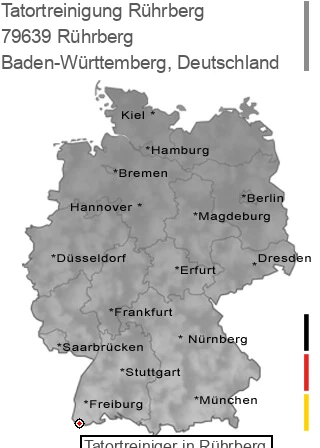 Tatortreinigung Rührberg, 79639 Rührberg
