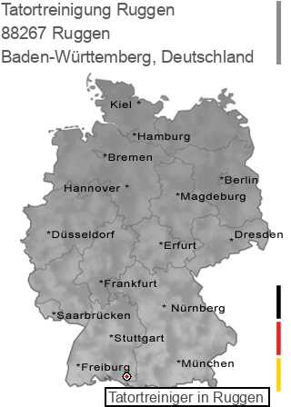 Tatortreinigung 88267 Ruggen, Baden-Württemberg Tatortreinigung Ruggen, 88267 Ruggen