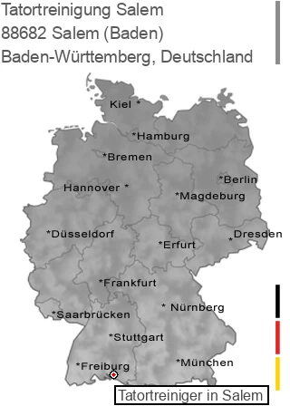 Tatortreinigung Salem (Baden), 88682 Salem