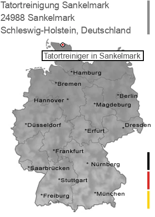Tatortreinigung Sankelmark, 24988 Sankelmark