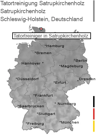 Tatortreinigung Satrupkirchenholz