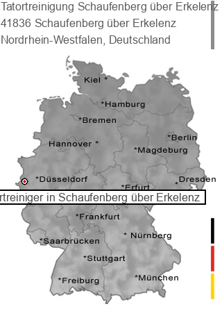 Tatortreinigung Schaufenberg über Erkelenz, 41836 Schaufenberg über Erkelenz