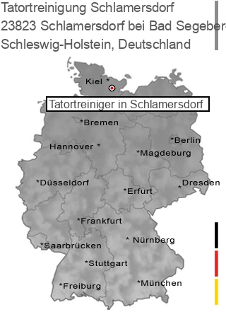 Tatortreinigung Schlamersdorf bei Bad Segeberg, 23823 Schlamersdorf