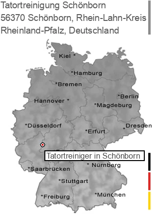 Tatortreinigung Schönborn, Rhein-Lahn-Kreis, 56370 Schönborn