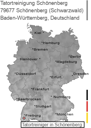 Tatortreinigung Schönenberg (Schwarzwald), 79677 Schönenberg