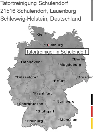 Tatortreinigung Schulendorf, Lauenburg, 21516 Schulendorf