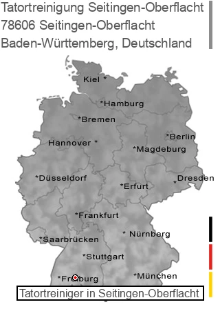 Tatortreinigung Seitingen-Oberflacht, 78606 Seitingen-Oberflacht