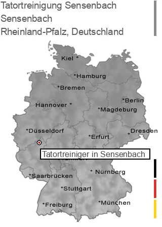 Tatortreinigung Sensenbach