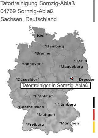 Tatortreinigung Sornzig-Ablaß, 04769 Sornzig-Ablaß