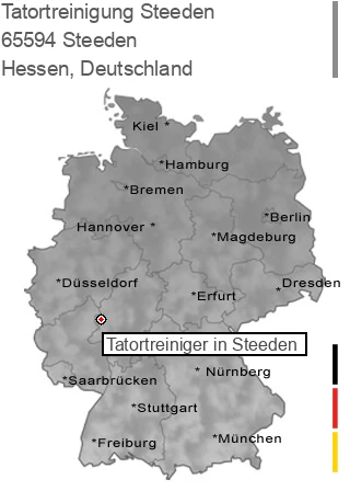 Tatortreinigung Steeden, 65594 Steeden