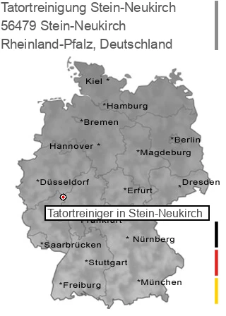 Tatortreinigung Stein-Neukirch, 56479 Stein-Neukirch