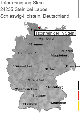 Tatortreinigung Stein bei Laboe, 24235 Stein