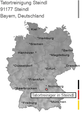 Tatortreinigung Steindl, 91177 Steindl