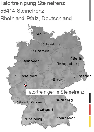 Tatortreinigung Steinefrenz, 56414 Steinefrenz