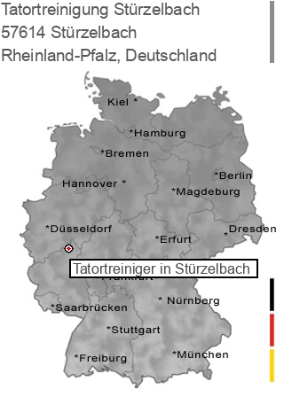 Tatortreinigung Stürzelbach, 57614 Stürzelbach