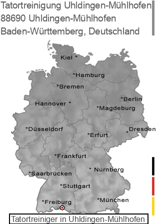Tatortreinigung Uhldingen-M&uuml;hlhofen, 88690 Uhldingen-Mühlhofen