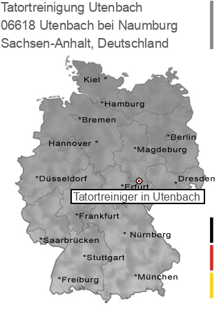 Tatortreinigung Utenbach bei Naumburg, 06618 Utenbach