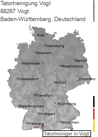 Tatortreinigung Vogt, 88267 Vogt