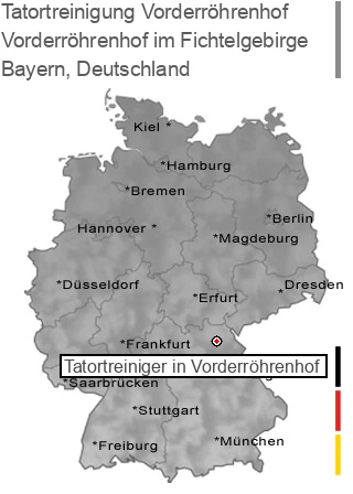 Tatortreinigung Vorderröhrenhof im Fichtelgebirge