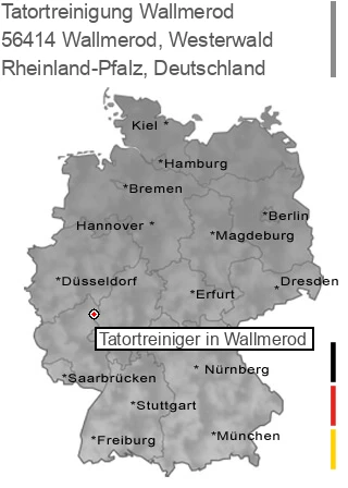 Tatortreinigung Wallmerod, Westerwald, 56414 Wallmerod