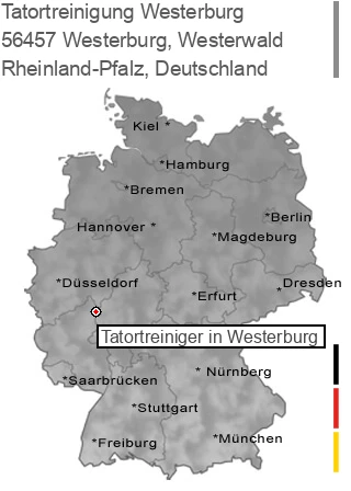 Tatortreinigung Westerburg, Westerwald, 56457 Westerburg