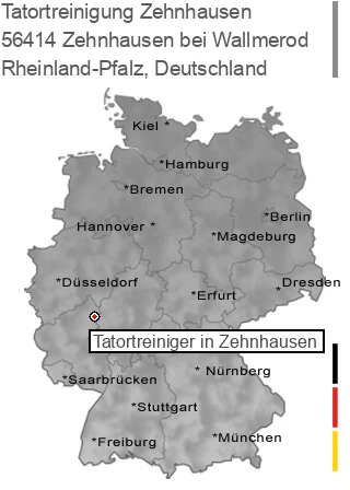 Tatortreinigung Zehnhausen bei Wallmerod, 56414 Zehnhausen